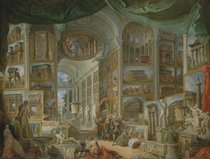 Det gamle Rom, 1757. af Giovanni Paolo Pannini