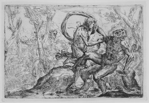 The Flaying of Marsyas, midten af det 17. århundrede.