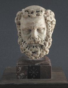 Hoved af en skægget mand, 1312-1314 af Giovanni Pisano