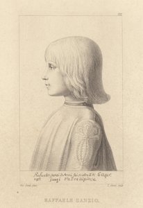 Portræt af kunstneren Raphael som en ung dreng