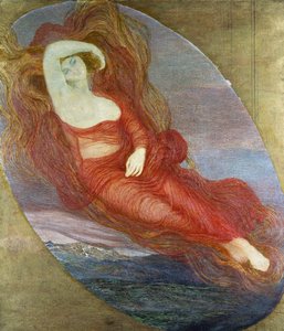 Kærlighedens gudinde af Giovanni Segantini
