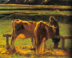 Italien, Rom, Alla Stanga af Giovanni Segantini