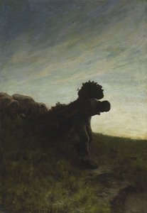 Dagens sidste opgave Dagens sidste opgave, 1884. af Giovanni Segantini
