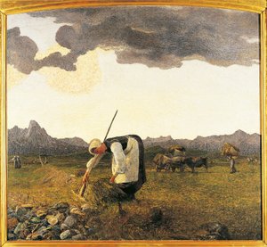 Schweiz, Saint Moritz, Høhøsten af Giovanni Segantini