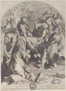 Begravelsen, ca. 1622. af Giovanni Temini