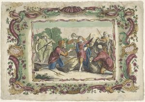Sølvbægeret findes i Benjamins sæk The Life of Joseph (serietitel) af Giovanni Volpato