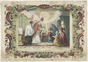 Den hellige konfirmations sakramente II. sacramentum confirmatio / II. sacramento el crisma (titel på objekt) De syv sakramenter (serietitel)