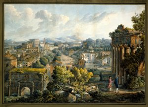 Udsigt over Forum Romanum