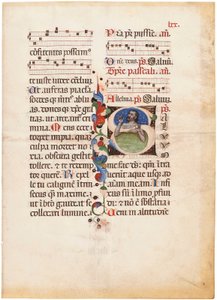 Salmisten i havet, initial 