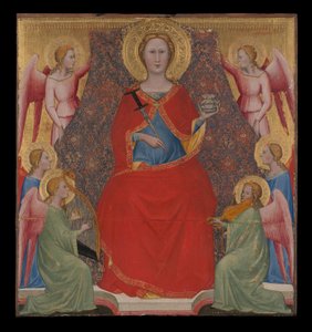 Saint Lucy på tronen af Giovanni di Bartolomeo Cristiani