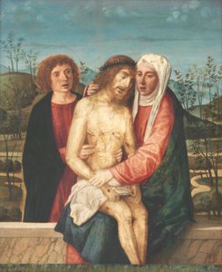Pietà med Virgin og St. John