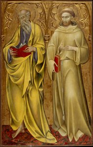 De hellige Matthæus og Frans, ca. 1435. af Giovanni di Paolo