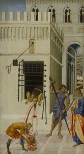 Halshugningen af Johannes Døberen af Giovanni di Paolo