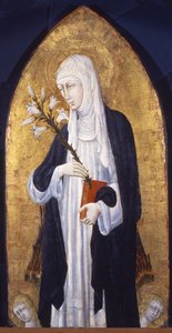 Den hellige Katarina af Siena (1347-80), ca. 1462 (tempera på panel)