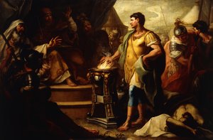 Mucius Scaevola af Girolamo Brusaferro