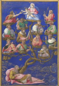 Jesse træet. Omkring 1535
