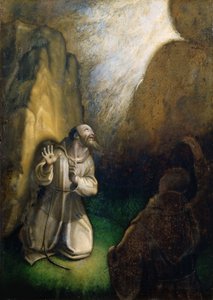 Saint Francis modtager Stigmata.