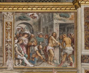 Central Ave, Fifth South Span, Flagellation of Christ, Girolamo Romanino af Girolamo Romanino