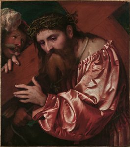 Kristus bærer korset af Girolamo Romanino