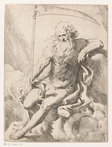 Saturn med le af Girolamo Scarselli