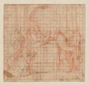 Præsentationen i templet af Girolamo da Santacroce