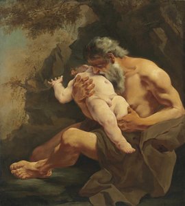 Saturn fortærer sin søn. af Giulia Lama