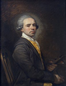 Selvportræt, ca. 1780 (olie på lærred) af Giuliano Traballesi