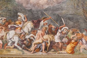 Ajax beskytter Patroclus