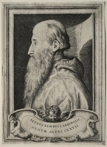 Portræt af kardinal Pietro Bembo af Giulio Bonasone