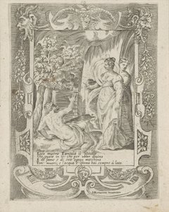 Tantalus taler til Diana Love, Anger and Jalousy of Juno (serietitel) Amori sdegni et gielosie di Giunone (serietitel) af Giulio Bonasone