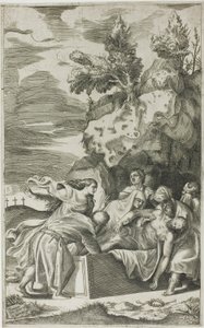 Begravelsen af Giulio Bonasone