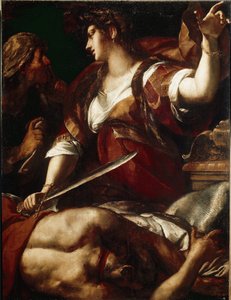 Judith og Holofernes (olie på lærred