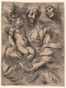 Den hellige familie af Giulio Cesare Procaccini