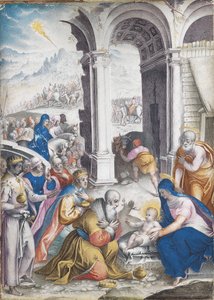 Magiernes tilbedelse af Giulio Clovio