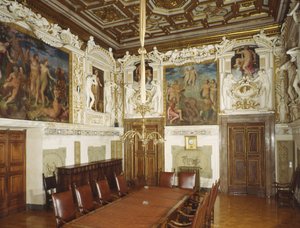 Hall of the Four Seasons af Giulio Mazzoni