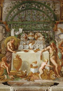 Bacchanalia (frisk) af Giulio Romano