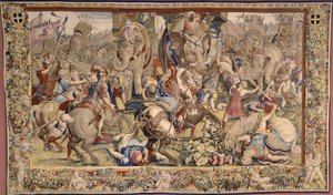 Slaget ved Zama af Giulio, Romano
