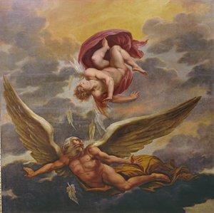 Daedalus og Icarus (loftsmaleri)