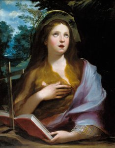 angrende Magdalen. Maleri af maleri af Giuseppe Cesari kendt som Il Cavaliere d