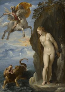 Perseus redder Andromeda