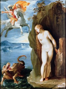 Perseus redder Andromeda