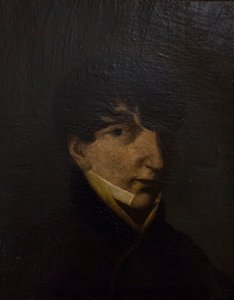 Selvportræt, tilskrevet Giuseppe Stuard (olie på lærred) af Giuseppe (attr. to) Stuard