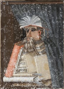 Bibliotekaren af Giuseppe Arcimboldo