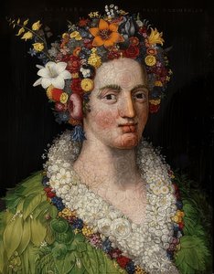 Flora. 1589 af Giuseppe Arcimboldo