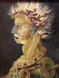 Tysk: Feuer Fire af Giuseppe Arcimboldo