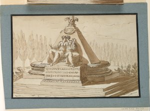 Gravmonument for arkitekt Filipp del Rosso