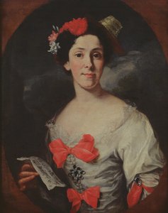 Portræt af en kvinde, eller musikken, ca. 1750-65