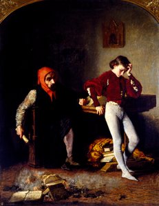 Kreivi Lara, Giuseppe Boschetto (1841-1918), öljy kankaalle, 99x77 cm. af Giuseppe Boschetto