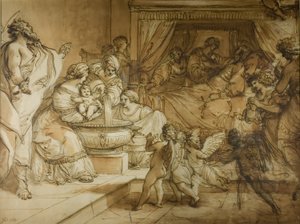 Jomfruens fødsel af Giuseppe Cades