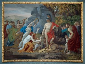Theseus and the Minotaur, af Giuseppe Cammarano